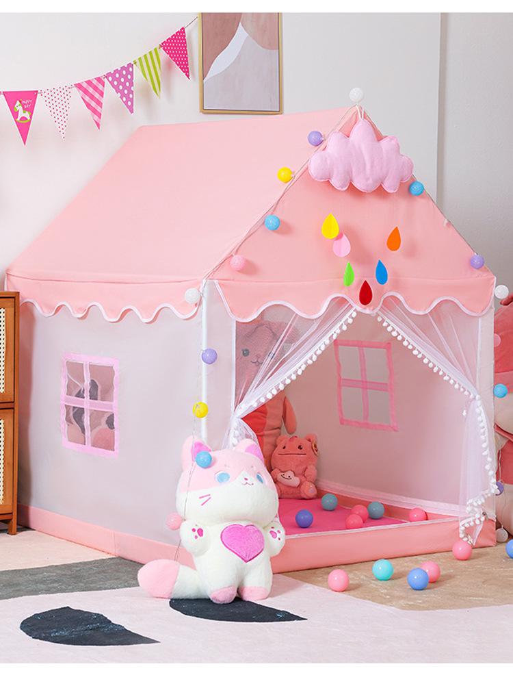 Princess Castle Indoor Play Tent for Kids