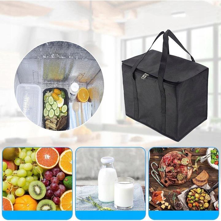 Termiczna Torba Piknikowa Do Plażę, Piknik, Składana Torba Na Lunch, 30 L