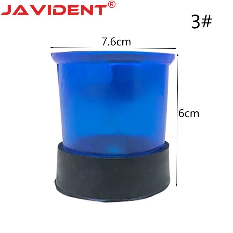 Dental Plastic Model Embedding Rings Silicone Casting Rings for Wax Embedding Molds Laboratory Base Wax Rubber Tools