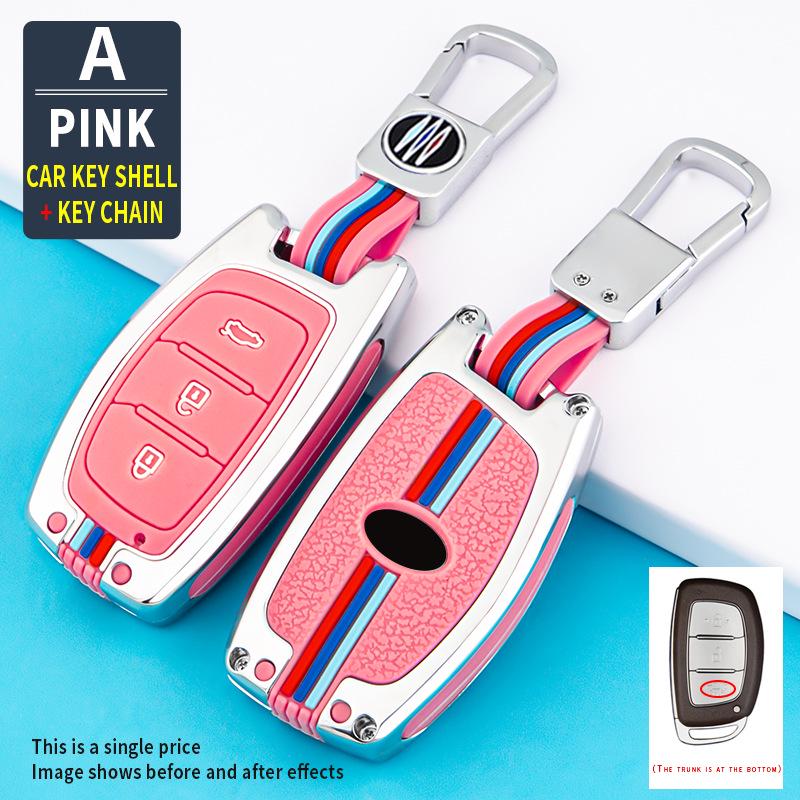Premium Key Cover for Beijing Hyundai ix35, Lingdong, Mingtu, Langdong, Yuedong, Rena, and Festa