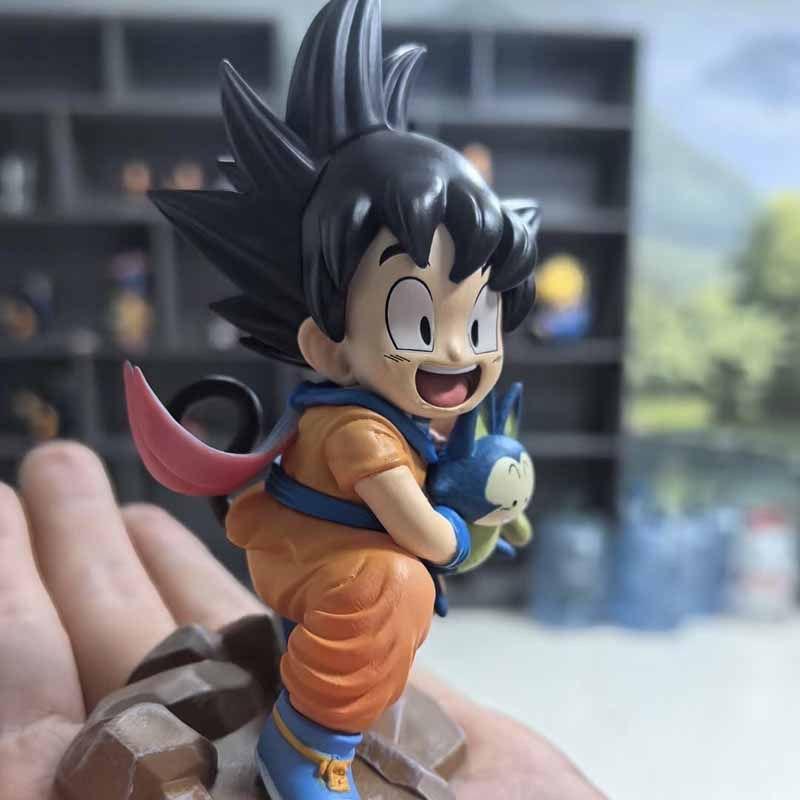 Dragon Ball GK Scene: Childhood Goku with Puar & Yamcha Figure Ornament
