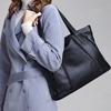 2025 Autumn Winter New Women's Bag Large Capacity Genuine Leather Tote Bag Fashionable Shoulder Bag Handbag Trendy