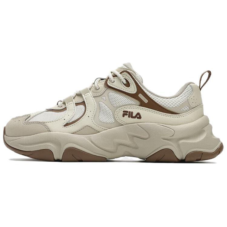 New FILA MARS 3 Low Top Running Shoes Women's White Yellow F12W442119FEP