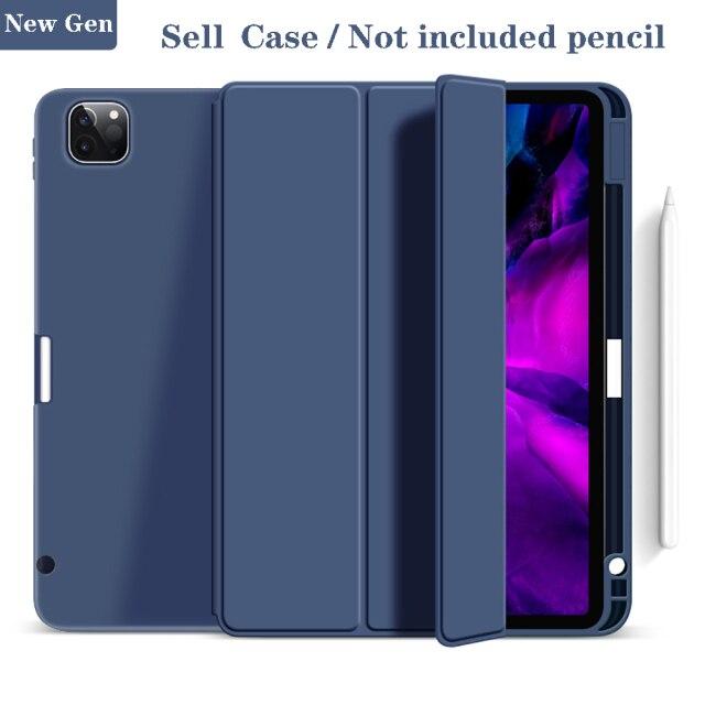 Für iPad Pro 11 Fall Funda für iPad Air 4 Fall 4th Generation Für iPad Pro 12,9 Fall Drahtlose Ladung bleistift Halter