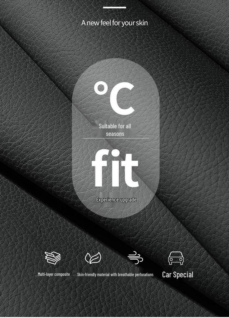 Premium Perforated Leather Car Seat Cushion for Oshan Z6 - All-Season Comfort Model