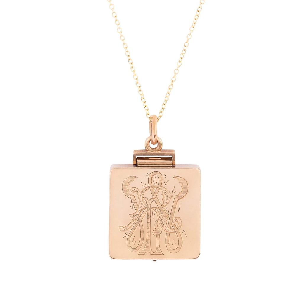 Personalized Necklace Open And Close Moon Zircon Photo Album Pendant Necklace Collarbone Chain Electroplated Gold Color Retention