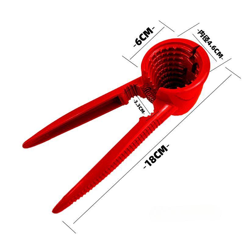 Nut Cracker Hazelnut Walnut Pliers Kitchen Chestnut Clip Nut Tongs Sheller Nut Opener Pliers Gadget Kitchen Accessories красный