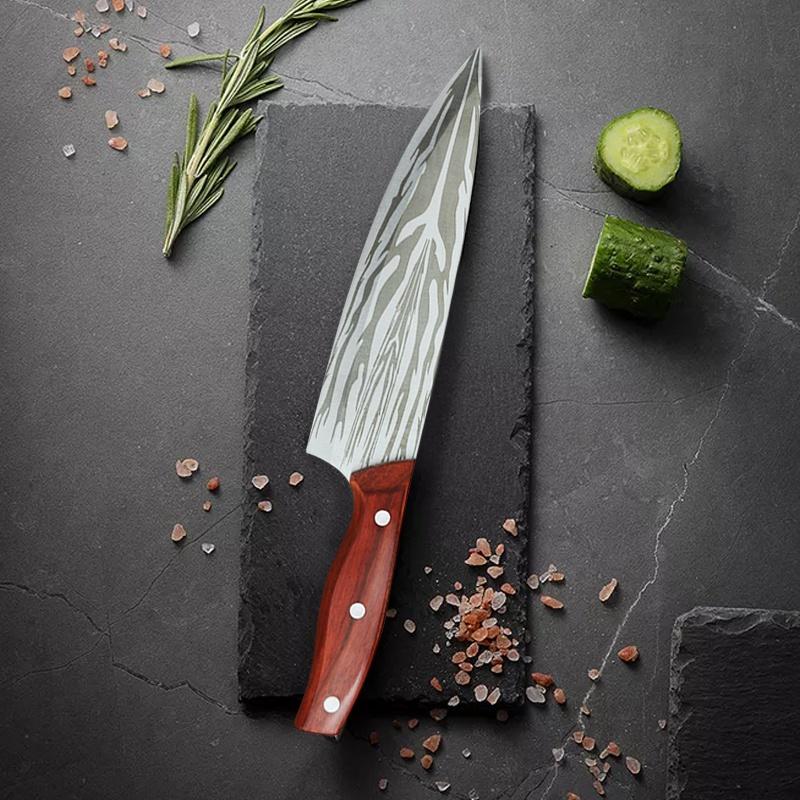 8-calowy nóż szefa kuchni Japoński nóż do krojenia ze stali nierdzewnej Narzędzie kuchenne Akcesoria kuchenne
