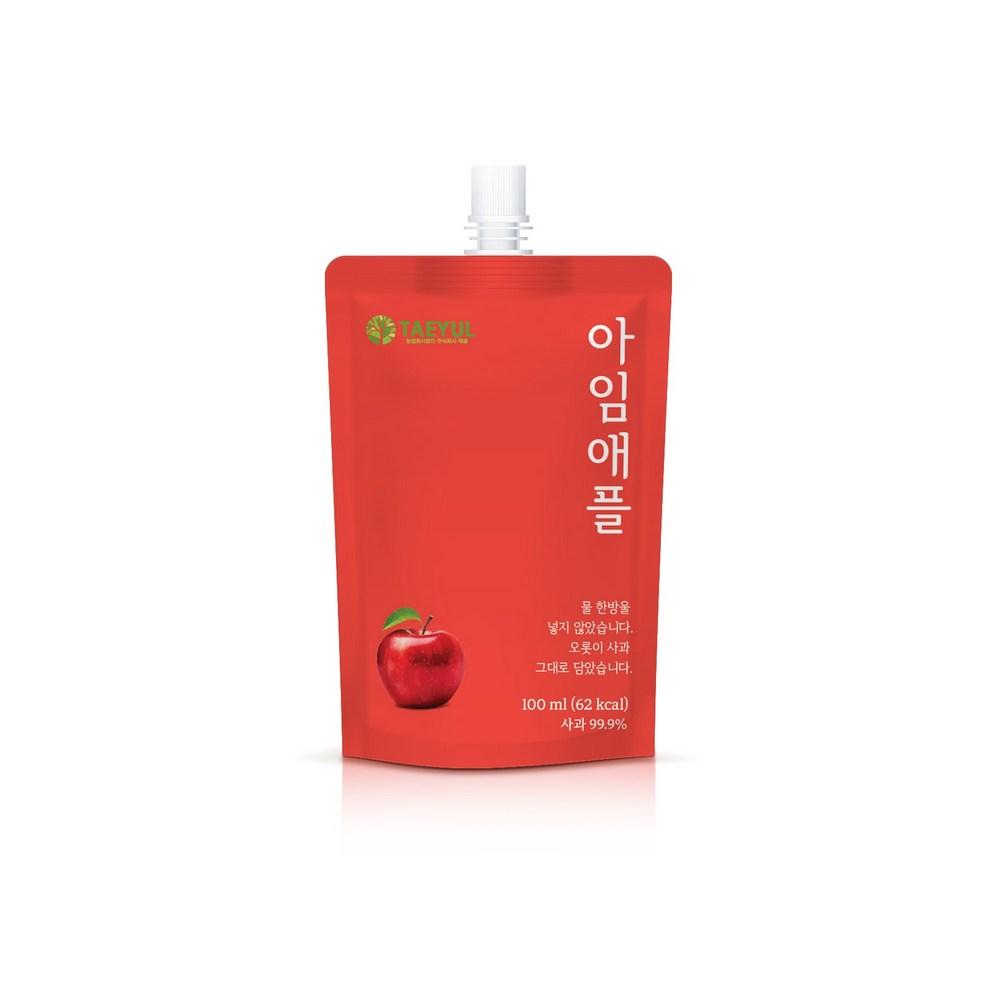 I'm Apple Seedless Apple Juice 100% NFC Value Pack 60 Packs 100ml 60 pcs
