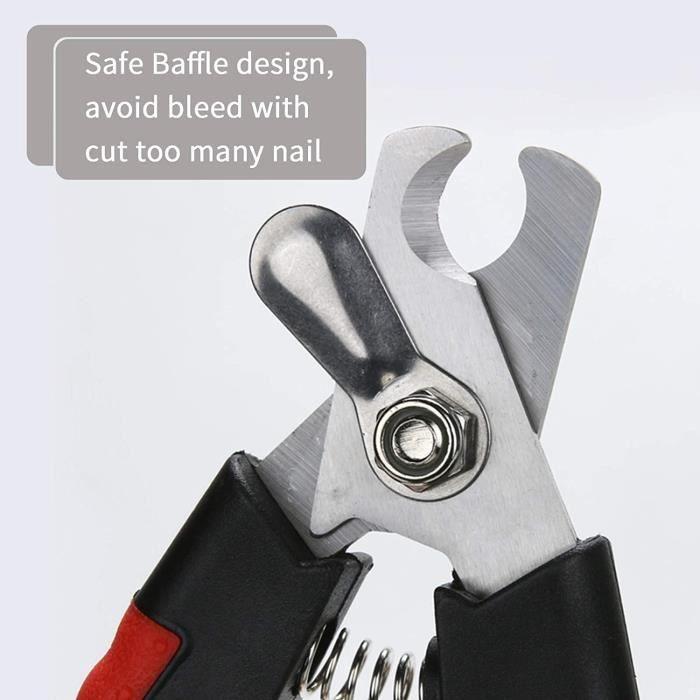 Profesionální kleštičky na drápky pro domácí mazlíčky, Nerezové nůžky na drápky pro kočky, Bezpečné kleštičky na drápky pro koťata