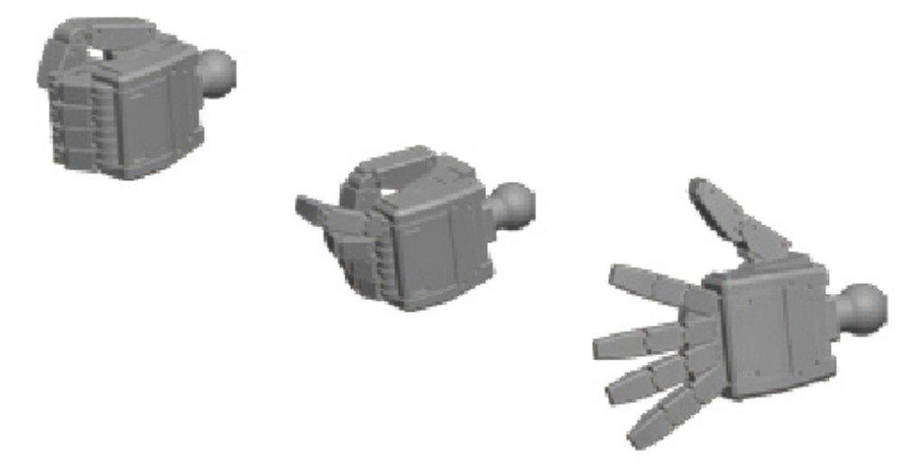 

Детали для сборки HD Руки MS 03 S 1/144 (Серия «Федерация», Размер)