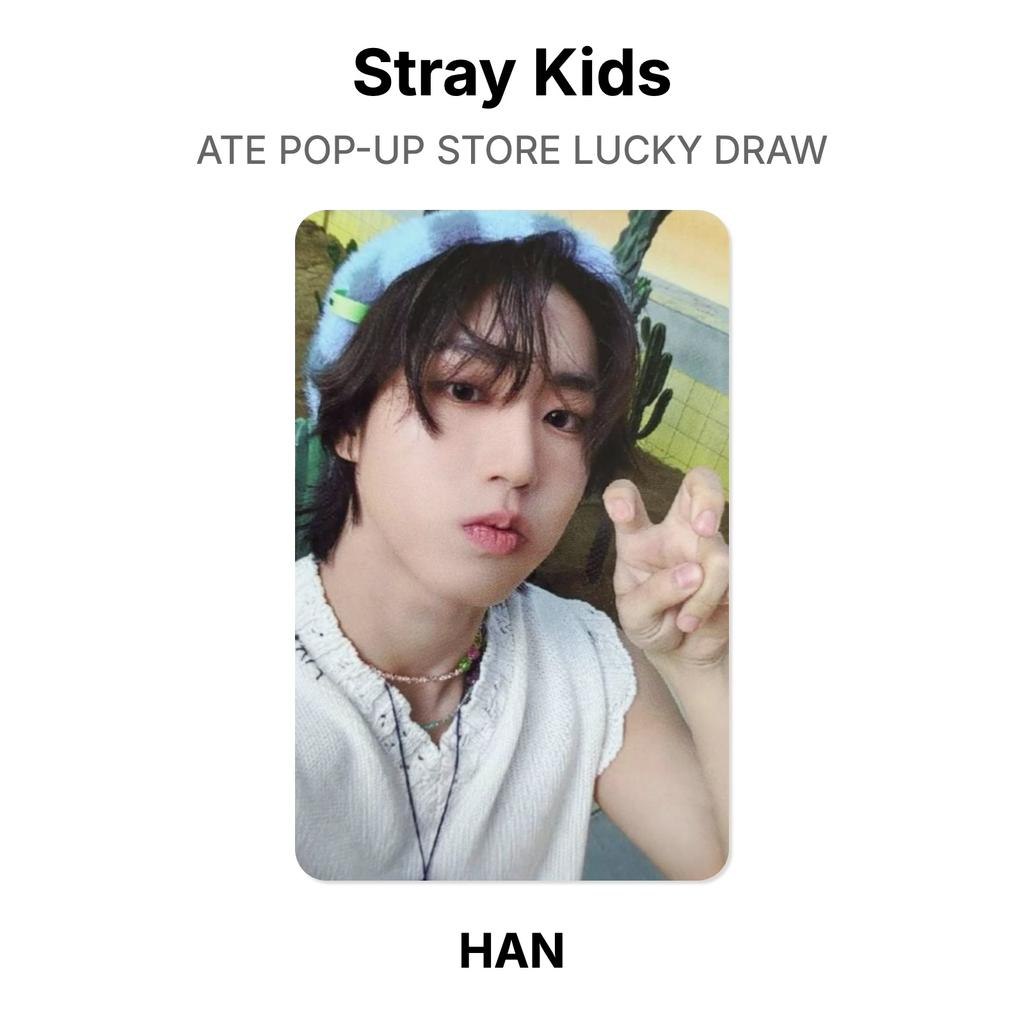 Stray Kids ATE POP-UP STORE LUCKY DRAW Official Photocard