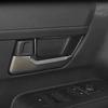 For Toyota Tacoma 2024 Black Carbon Fiber Inner Car Door Handle Bowl Cover 4pcs