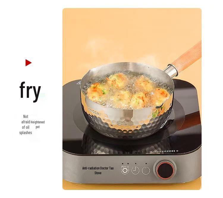 Multifunktionaler Antihaft-Topf aus Edelstahl für Suppe, Milch und Babynahrung