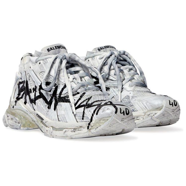 Balenciaga Graffiti Runner Sneakers 677403W3RBQ9010