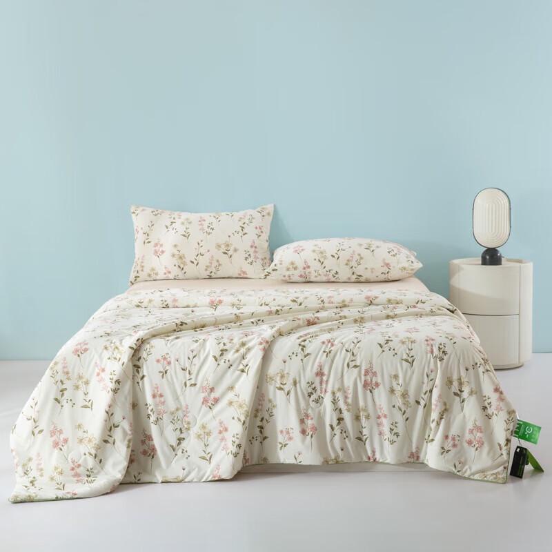 

Belle Anna Flower Dance Cooling Tencel Summer Quilt