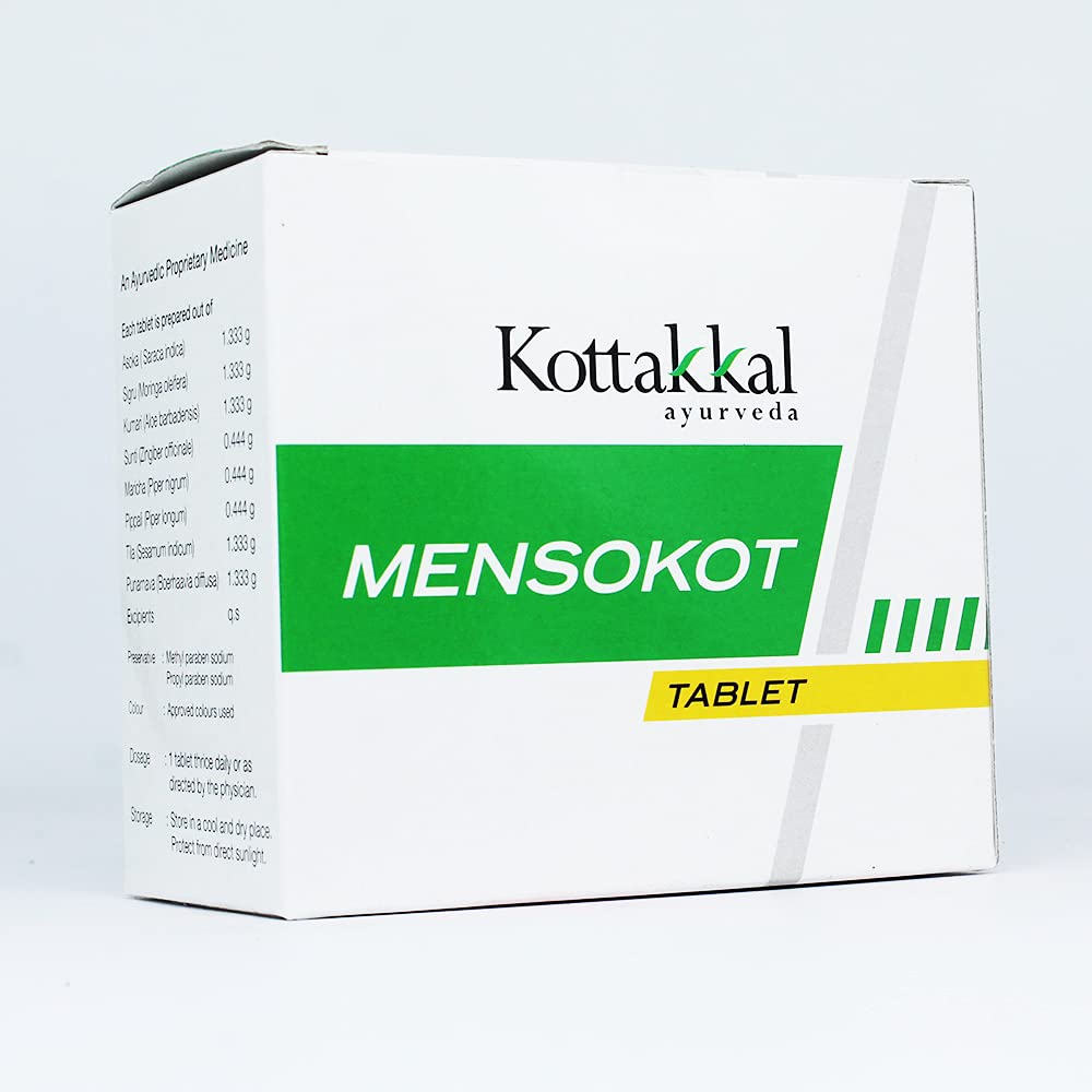 

Arya Vaidya Sala Kottakkal Mensokot Tablet 100 Tablets Pack Of 1 Women Wellness Hormone Support