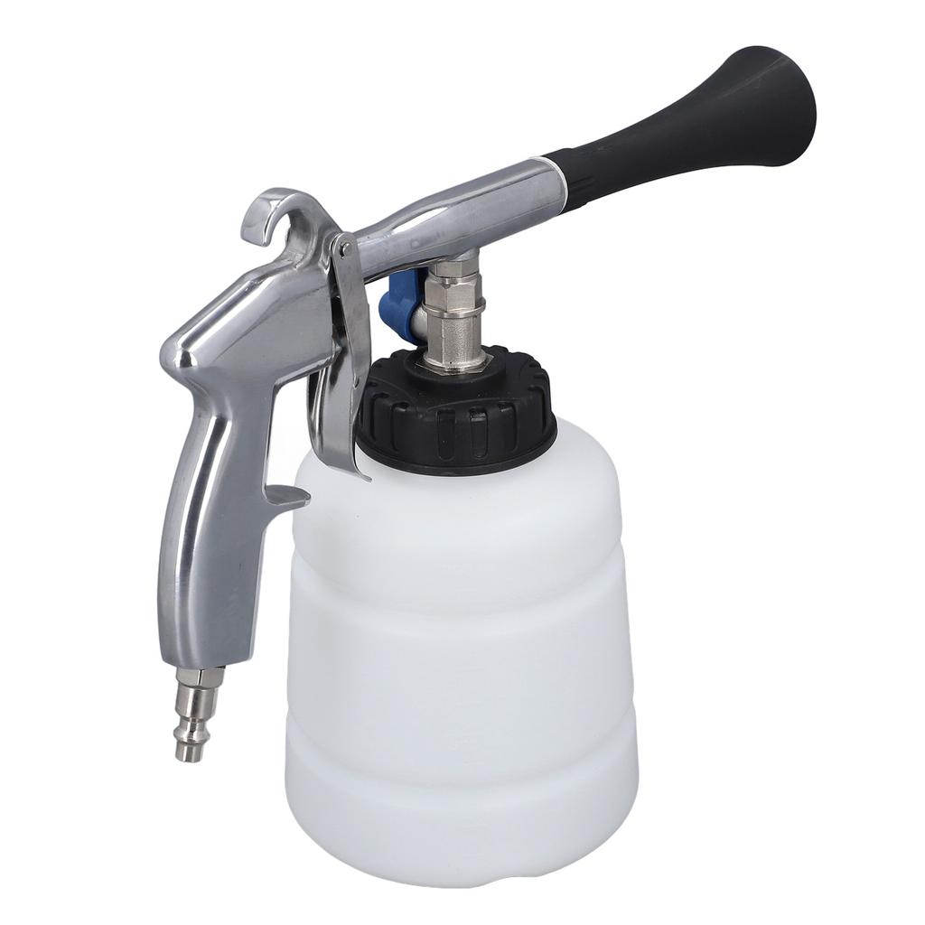 Car Interior Cleaning Gun High Pressure Spraying Blowing Auto Detailing Wash Gun with Brush Nozzle