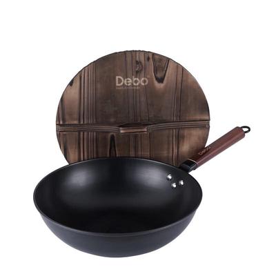 Debo Peter Schmiedeeisen Antihaft-Wok