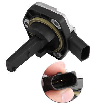 Engine Oil   Sensor for    , 100 Brand New and High Quality Aftermarket, Direct Replacement 1J0907660B with Plastic Material, Black and Silver C