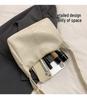 Korean Style Women's Woven Shoulder & Crossbody Bag with Adjustable Strap