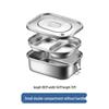 304 Stainless Steel Double-Layer Lunch Box