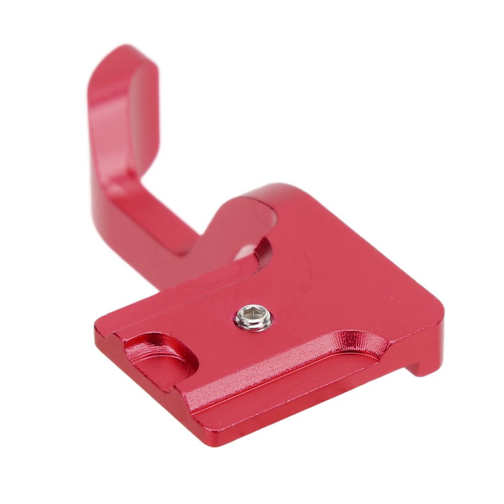 Camera Thumb Grip Hot Shoe Thumb Up Rest Hand Grip Aluminum Alloy for Fuji XT10 XT20 Camera(Red )
