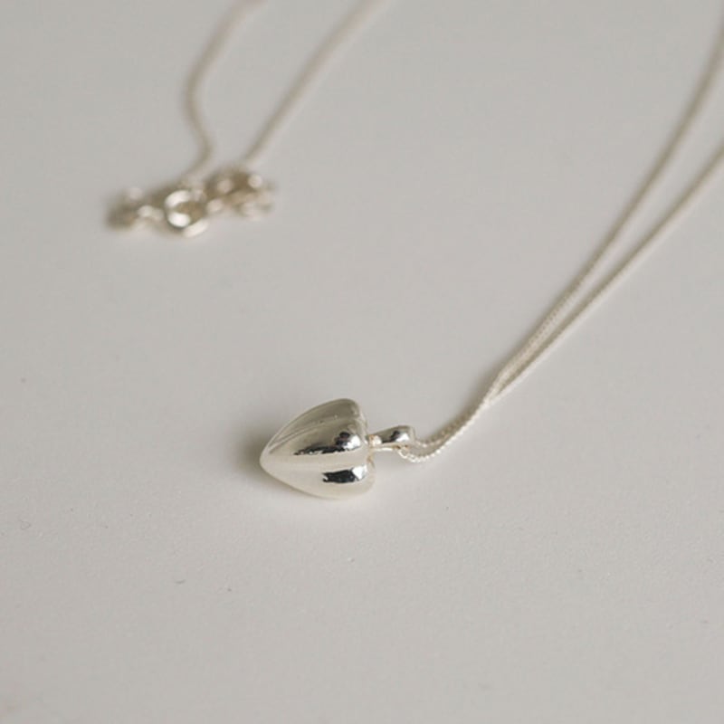 modernlike silver 925 pepper long necklace