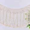 Macrame Wall Art Hand-made Dyed Cotton Wall Hanging Tapestry and Lace Home Decor Home Decoration