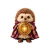 Eternal Light Library Figurine, Decorative Bookshelf Statue for Home Library Decor