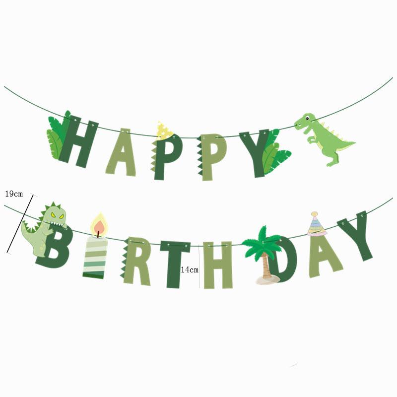 Dino Party Supplies Dinosaur Balloons Paper Straws Cups Plates Kids Boy Birthday Party Decoration Jungle Dinosaur Party Decor