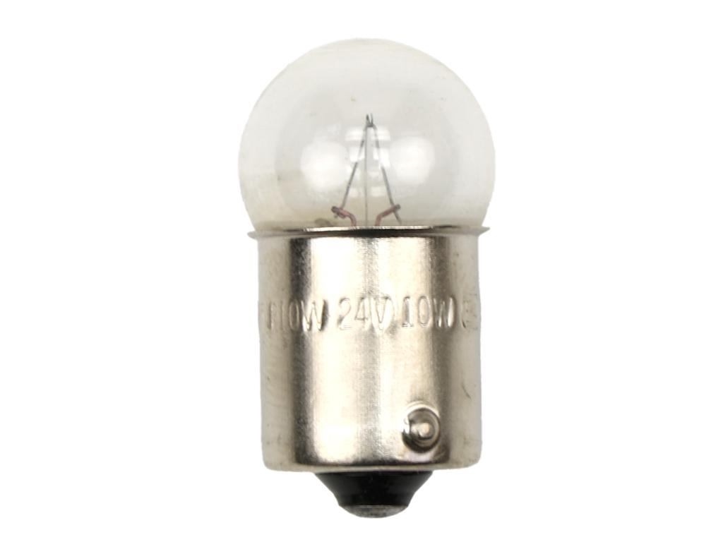 24V 10W BA15s TEGER bulb, (sold in packs of 10)