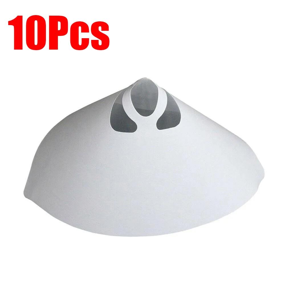 Фильтр-воронка для краски Бумажная Очищающая Процеживающая Чашка Одноразовая Сетчатая Фильтр-воронка для краски Коническая Нейлоновая Микронная Бумажная Воронка 10Pcs