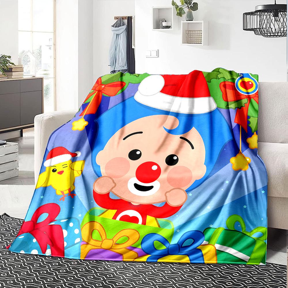 1pc Flim Flim1 Blanket, Gift, for Men and Women, Soft Blanket, Good for Sofa Bed Couch Travel, Lightweight Flannel Blanket