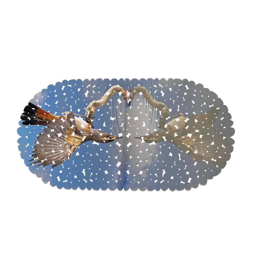 

Bathroom Mat Non-Slip Mat Hotel Bathroom Waterproof Floor Mat Bathtub Floor Mat Suction Cup Mat 35*70CM