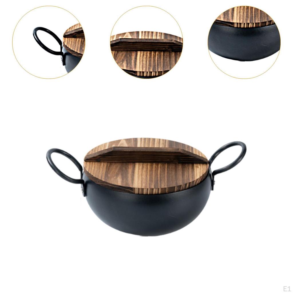 Heavy Duty Stock Pot with Lid for Noodles And Soup Cooking