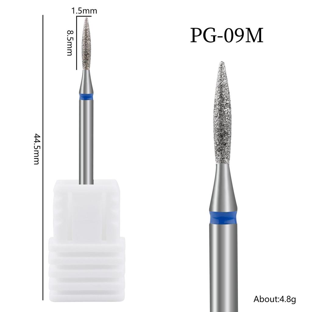 Russischer Diamantschleifer Maniküre-Werkzeug zur Nageloberflächen-Vorbehandlung