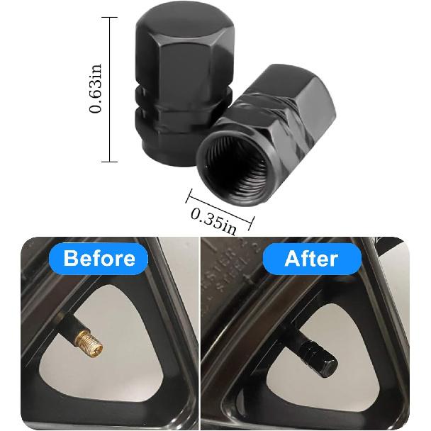 Black 2 Pack License Plate Frame For Car Matte Metal Aluminum Rust-Proof License Plate Holder Cover Gloss Black Front Rear Number Tag Frame For Men