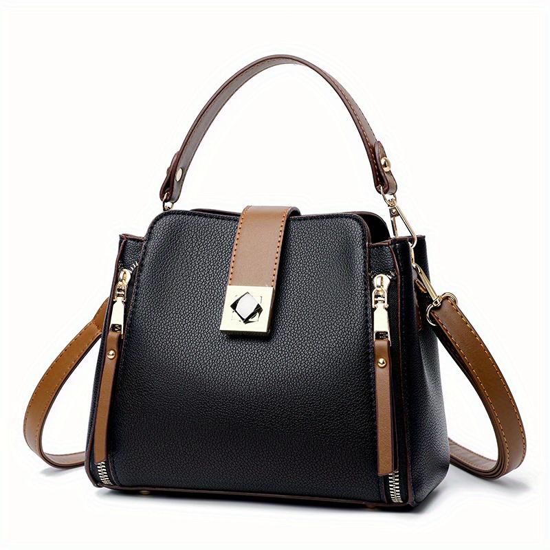 Elegant Anti-Theft Crossbody Handbag: Adjustable Strap, Secure Zip Closure, Durable & Perfect for Any Occasion