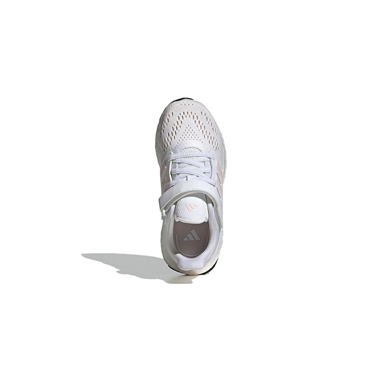 Adidas Pureboost 22 Durable Breathable Low-Top Kids Running Shoes Kids Running Shoes White Pink IF0222