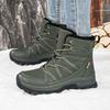36-45Herren Winter Baumwollschuhe High-Top Plus Samt Warm Damenstiefel Rutschfest Abriebfest Schneestiefel