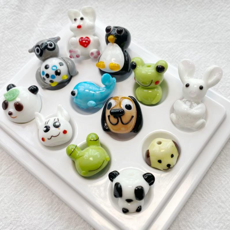 Animal World DIY Glass Beads Charm for Pendant & Bracelet
