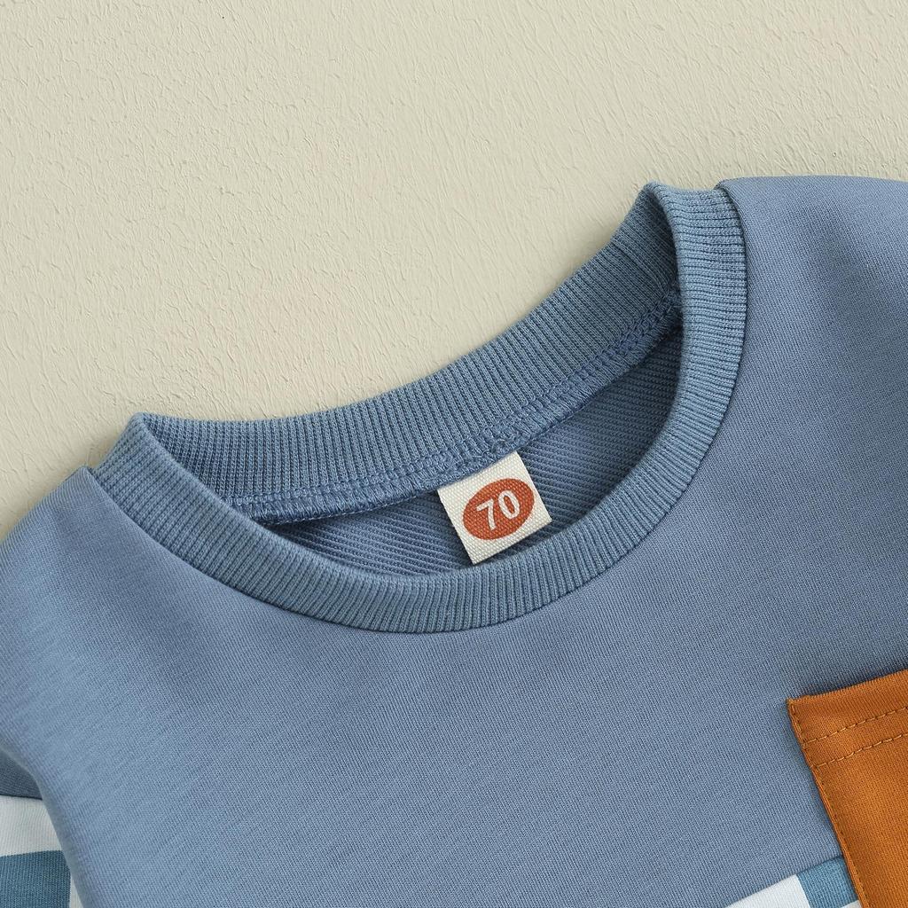 Boys Girls Casual Sports Suit Sweatshirt Pant 2Pcs Spring Autumn Baby Tracksuit Outfits