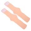 2Pcs Shoe Insole Arch Support Pad Silicone Flatfoot Corrector for Plantar FasciitisSkin Color