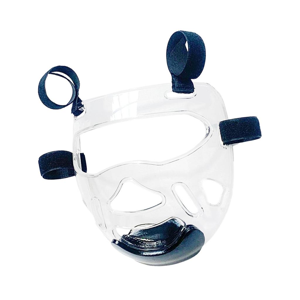 Clear Face Guard, Portable Detachable Taekwondo Protection for Sports