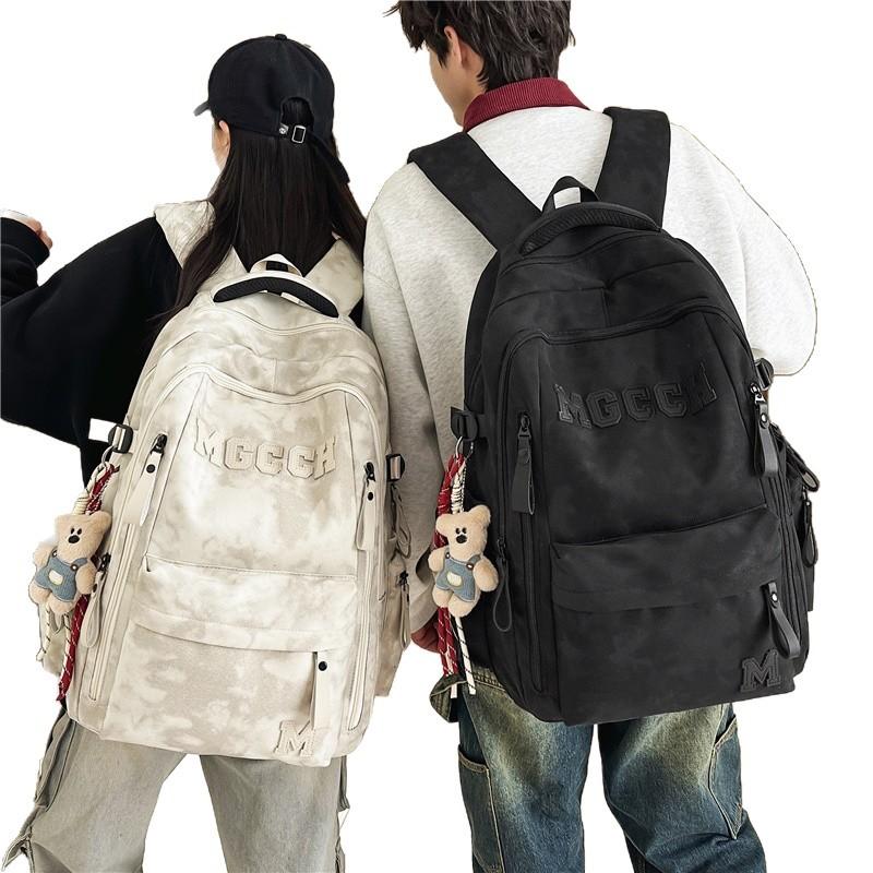 Schoolbag Burden Reduction and Spine Protection Junior High School Student Schoolbag Male Student Lightweight Large-capacity Backpack 1011 New