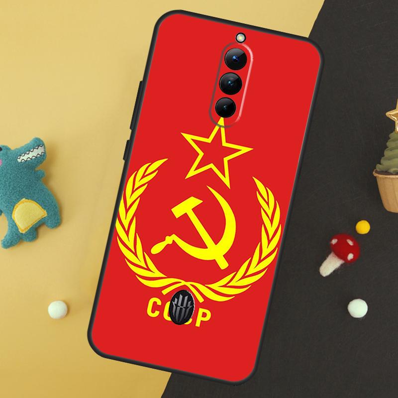CCCP Soviet Union Russia Phone Case For ZTE Nubia Red Magic 9 Pro Plus 8 8S Pro Plus 6 7 6S 7S Pro 5G 5S 6R Cover