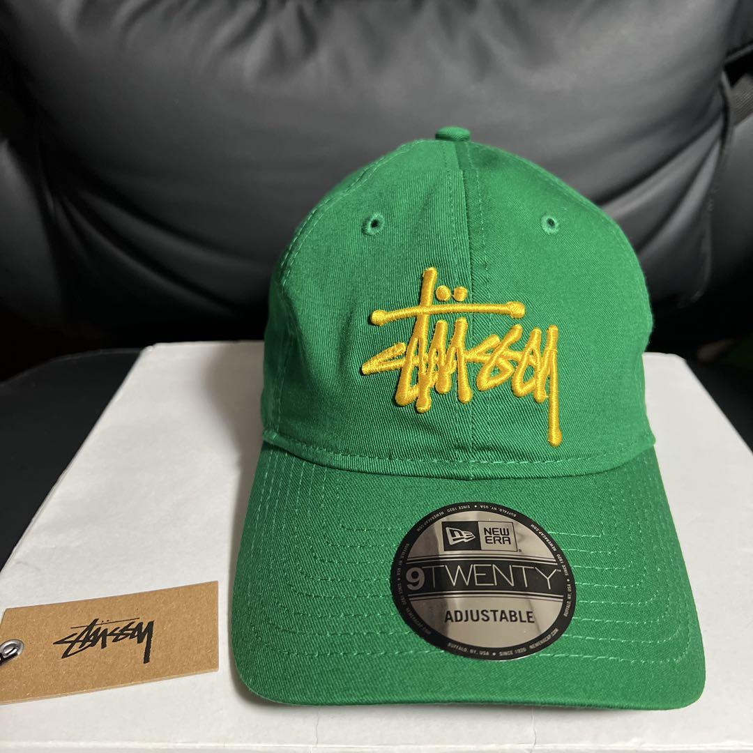 

[Б/У] Последнее снижение цены: Оригинальная кепка Stussy New Era 9Twenty зеленая