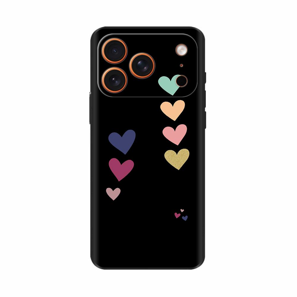 Luxury Silicone Anti-drop Case For iPhone 17 Pro Max Soft Case For iPhone 17 Pro Cases For iPhone17 Air Bumper Cover Fundas Capa