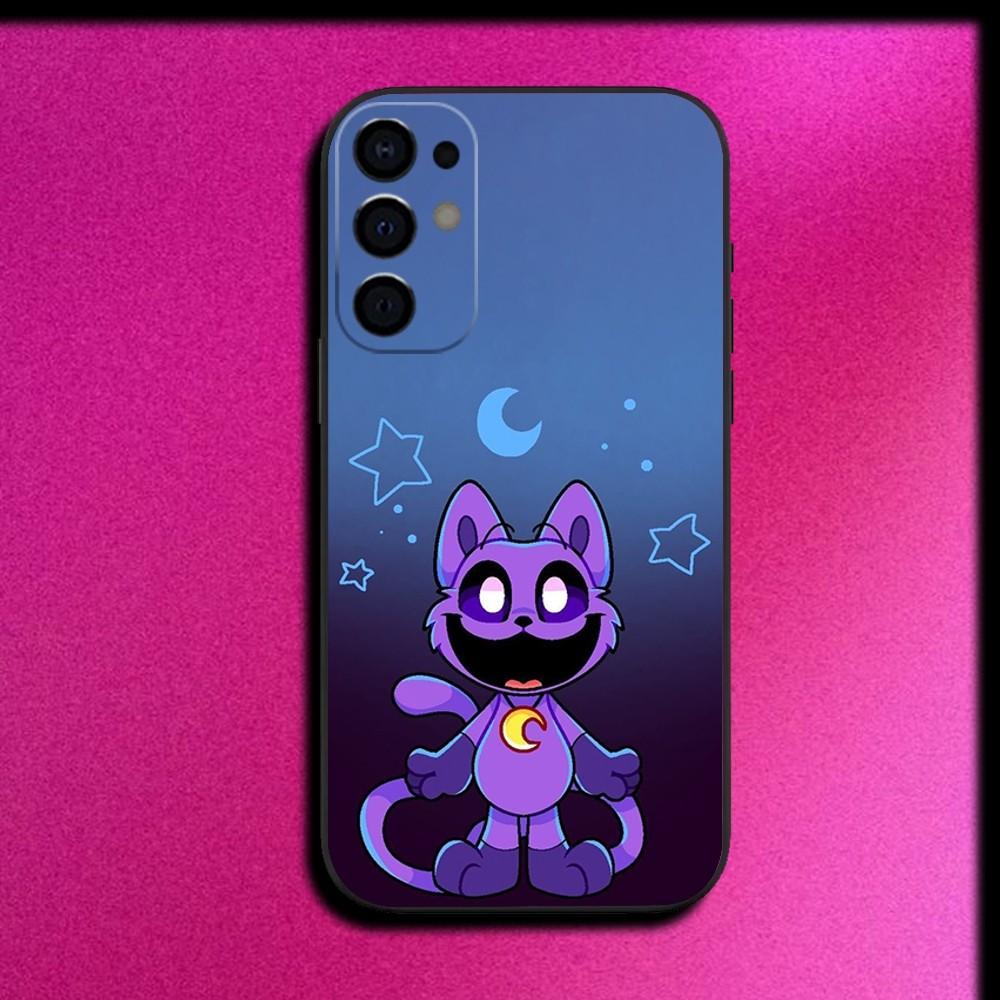 C-Catnap and D-Dogday Cute Phone Case For Samsung S25,S24,S21,S22,S23,S30,Ultra,S20,Plus,Fe,Lite,Note,10,9,5G Black Cover